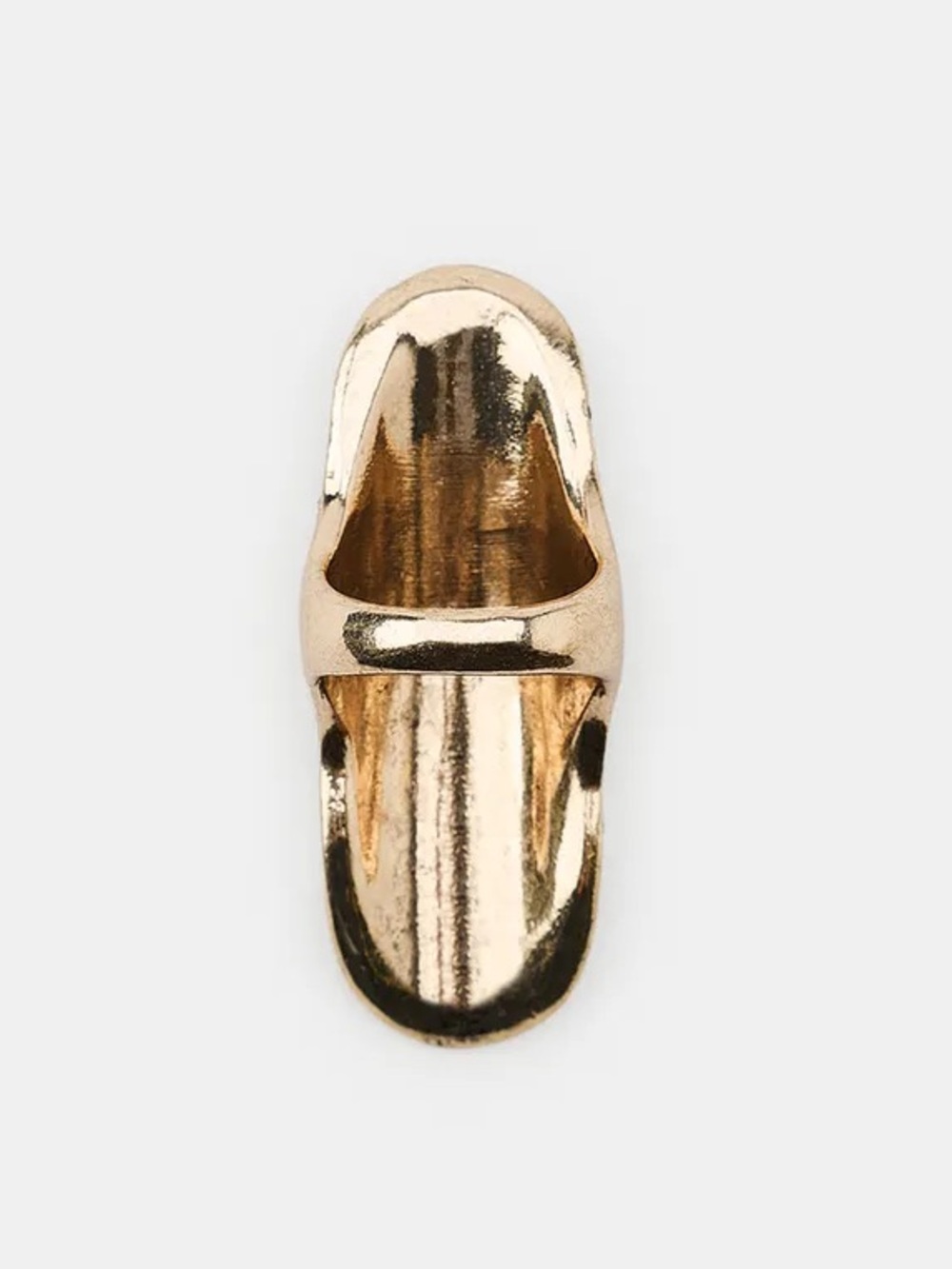ZARA RHINESTONE SHUTTLE RING - Picture 4 of 4